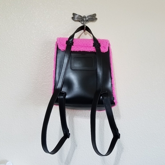 Dr. Martens Mini Faux Shearling Backpack main image 2